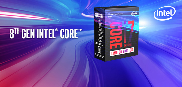 С Днем Рождения, 8086: Процессор Intel Core i7-8086K Limited-Edition 8-го поколения обеспечит игрокам эффективность в играх
